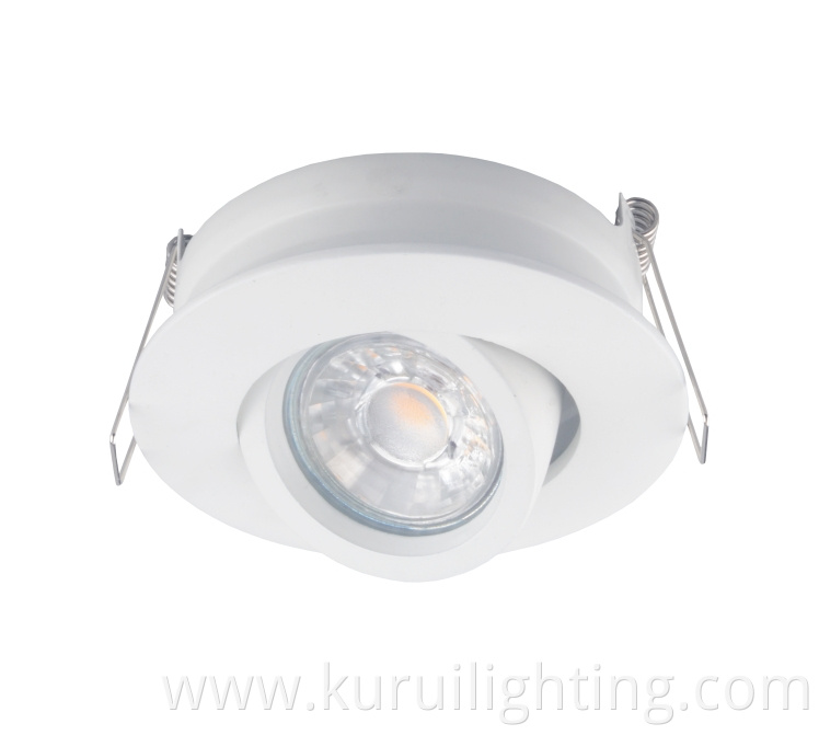 Anti-Glare Spotlight Cob Embedded Downlight Living Room Main Light Lighting Led Ceiling Light